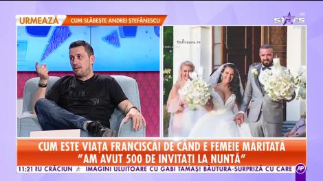 Star Matinal. Cum este viața Franciscăi Dulceanu de când e femeie măritată: La nuntă am ieșit cu banii foarte bine