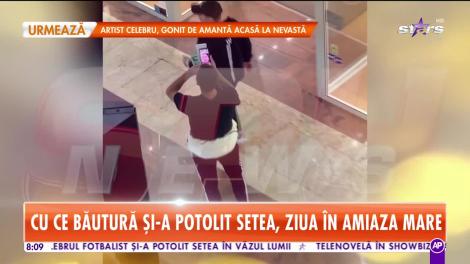 Star Matinal. Gabi Tamaș și-a învățat lecția! Cu ce băutură și-a potolit setea, ziua în amiaza mare