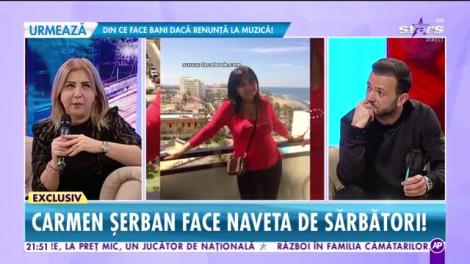 Unde o prinde primul Crăciun fără tată pe Carmen Şerban! "Vreau să fiu exact cum i-ar plăcea lui să mă vadă!"