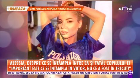 Star Matinal. Alessia, despre ce se întâmplă între ea și tatăl copilului ei