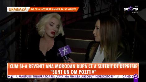 Star Matinal. Cum s-a vindecat Ana Morodan după ce a avut depresie