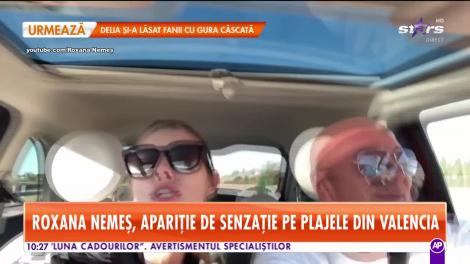 Star Matinal. Roxana Nemeş şi iubitul, distractie în Valencia