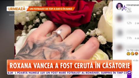Roxana Vancea este în culmea fericirii! Vedeta a fost cerută în căsătorie