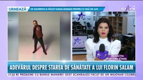 Star News. Adevărul despre starea de sănătate a lui Florin Salam: A avut probleme cu vocea