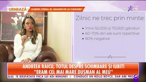 Andreea Raicu, totul despre schimbare şi bărbatul misterios din viaţa ei!