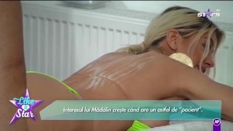 Like a Star. Mădălin vrea să îi facă masaj Liviei: Unde vrei, aici în pădurice?