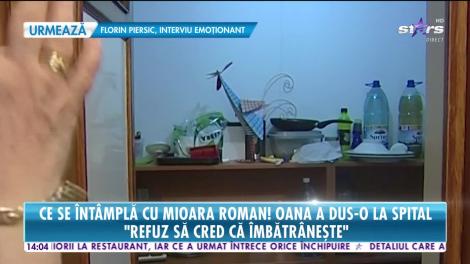 Mioara Roman a ajuns, din nou, la spital!