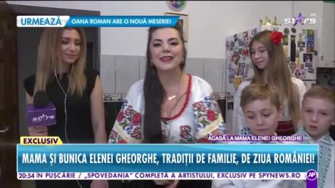 Răi da Buni. Mama și bunica Elenei Gheorghe, tradiții de familie, de Ziua României