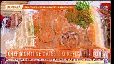Star Matinal. Reţeta lui chef Munti, vinete umplute cu praz și feta