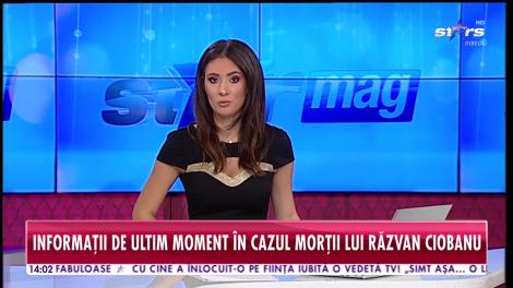 Star News. Procurorii au anunţat cauza oficială a morţii lui Răzvan Ciobanu, dar şi vinovatul