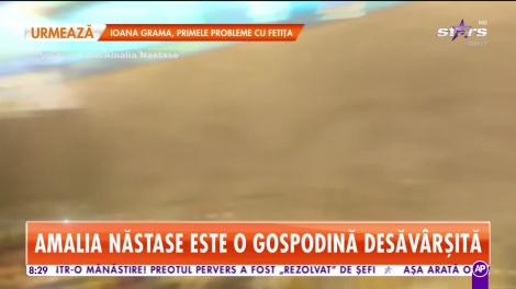 Star Matinal. Amalia Năstase este o gospodină desăvârșită