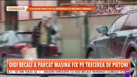 Star Matinal. Când iese din casă, Gigi Becali nu poate să treacă neobservat