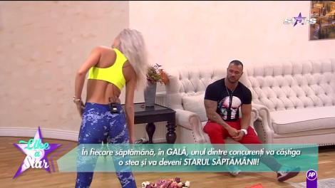 Like a Star. Cătălin, antrenorul personal al Liviei: hai mai repede