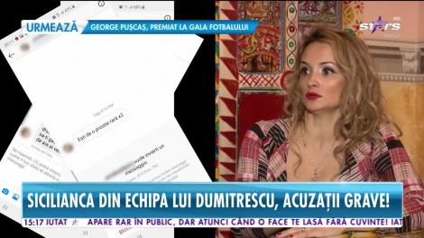 Sicilianca din echipa lui Florin Dumitrescu, acuzații grave: Între mine și Cătălin Scărlătescu este o relație de amiciție