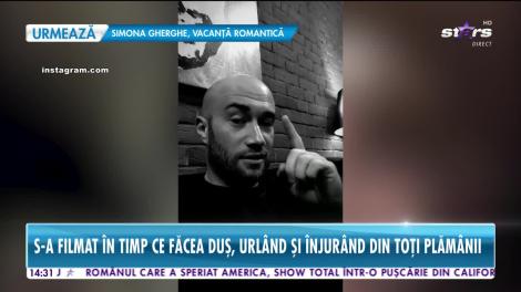 Star News. Mihai Bendeac, filmat în timpul unei crize de nervi
