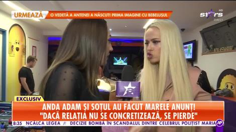 Star Matinal. Anda Adam și soțul au făcut marele anunț: Sorin a fost fericit când a aflat că sunt însărcinată