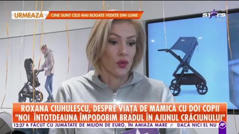 Roxana Ciuhulescu, despre viaţa de mămică a doi copii! Vedeta se confruntă cu o problemă