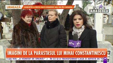 Familia lui Mihai Constantinescu a organizat parastasul de 40 de zile