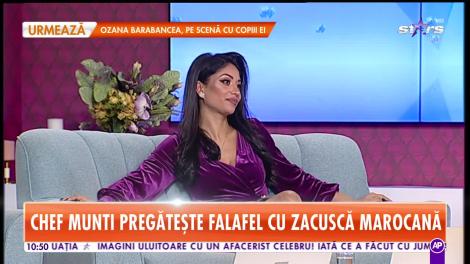 Reţeta lui Chef Munti de la Star Matinal: Falafel cu zacuscă marocană