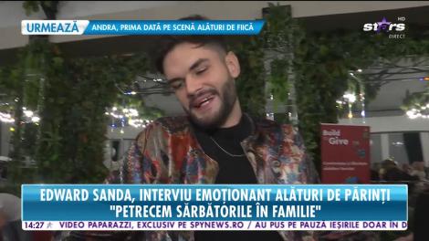 Edward Sanda, interviu emoționant alături de familia sa