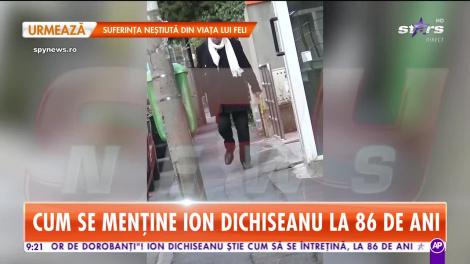 Star Matinal. Celebrul actor Ion Dichiseanu le dă clasă domnilor chiar şi după vârsta de 80 de ani! Cum s-a afişat pe străzile Capitalei