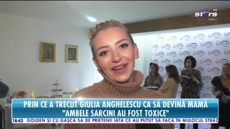 Star News. Prin ce a trecut Giulia Anghelescu ca să devină mamă