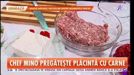Reţeta lui Chef Mino, la Star Matinal: Plăcintă cu carne