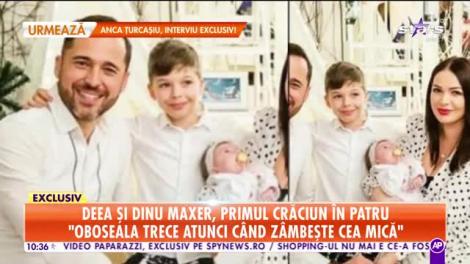 Star Matinal. Deea și Dinu Maxer, prmul Crăciun în patru