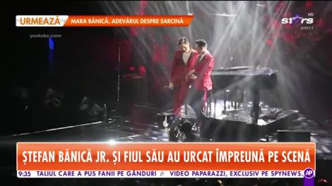 Star Matinal. Ștefan Bănică și fiul său au urcat împreună pe scenă
