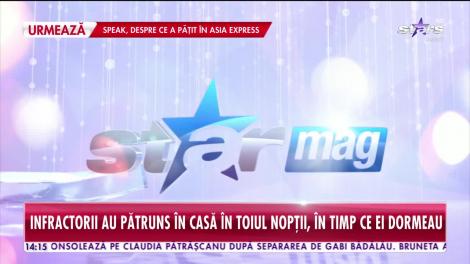 Star News. Alexandru Ciucu şi Alina Sorescu, atacaţi de hoţi. Infractorii au pătruns în casă în toiul nopţii