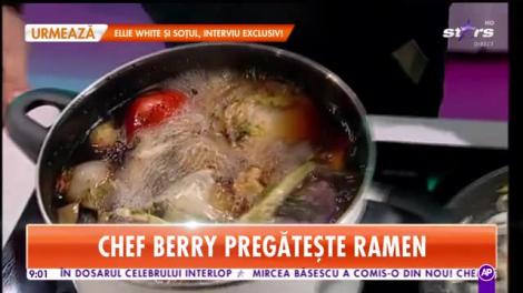Reţeta lui Chef Berry - Star Matinal: Supă japoneză de post ramen
