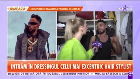 Star Matinal. Cum arată dressingul celui mai excentric hair stylist. Cât investește în șinute și accesorii