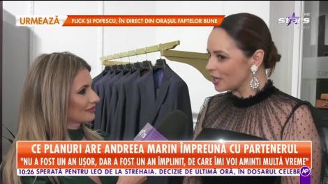 Star Matinal. Ce planuri are Andreea Marin împreună cu partenerul: Îmi petrec sărbătorile și cu iubitul meu