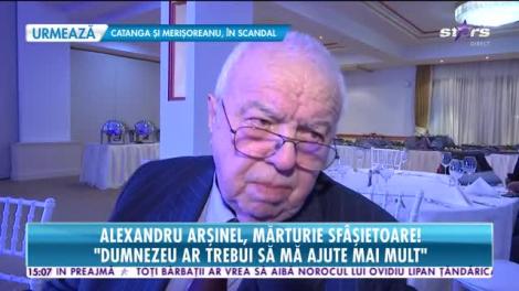 Alexandru Arşinel are nevoie de o minune.  Mărturie sfâşietoare despre lupta pe care o duce: „Este cea mai grea încercare a familiei noastre”