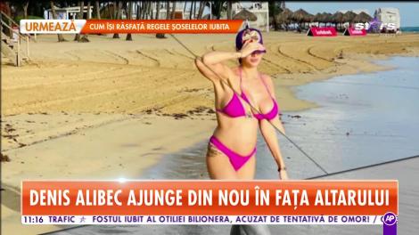 Star Matinal. Fina fotbalistului Denis Alibec este din nou însărcinată