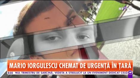 Star Matinal. Mario Iorgulescu, chemat de urgență în țară. Tânărul este acuzat de răpire și torturare