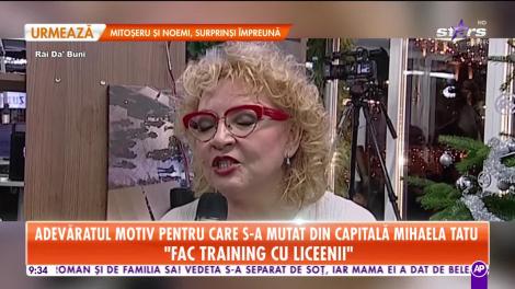 Star Matinal. Adevăratul motiv pentru care s-a mutat din capitală Mihaela Tatu