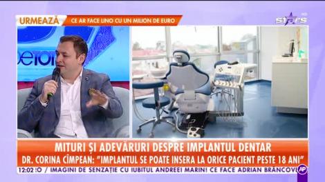 Star Matinal. Mituri și adevăruri despre implantul dentar