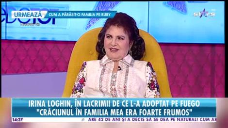 Irina Loghin, interviu de colecţie! Cum a devenit mama adoptivă a lui Fugeo