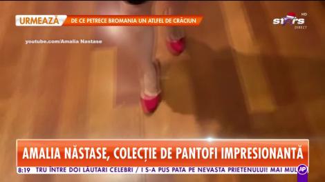 Star Matinal. Povestea sutelor de perechi de pantofi pe care îi are Amalia Năstase