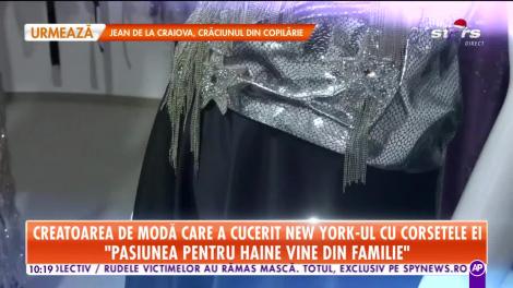 Star Matinal. Creatoarea de modă din România care a cucerit New York-ul cu corsetele ei