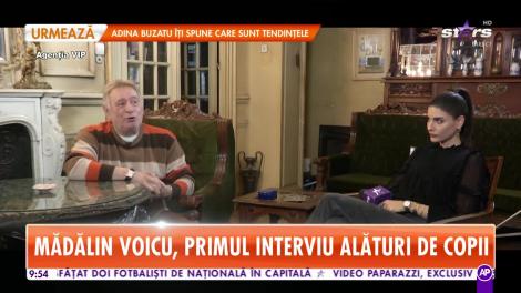 Star Matinal. Mădălin Voicu, primul interviu alături de copii. Cât de sever a fost ca tată
