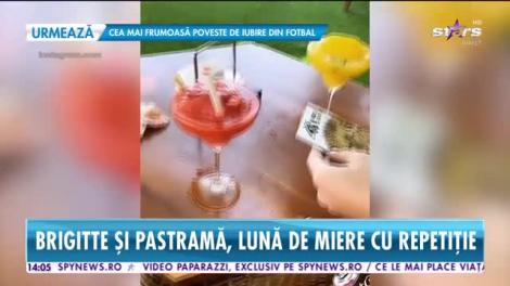Star News. Brigitte şi Florin Pastramă, lună de miere cu repetiție