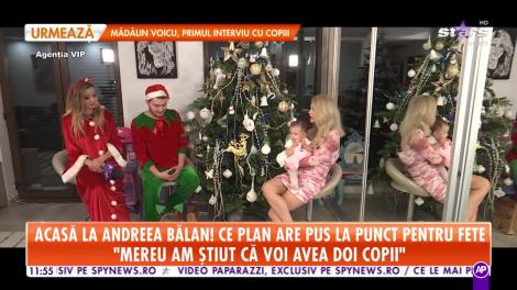 Star Matinal. Acasă la Andreea Bălan. Ce plan are pus la punct pentru fete