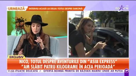 Nico, prima apariție la întoarcerea din Asia Express