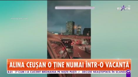 Alina Ceuşan, vacanţă în Hong Kong, alături de soţul ei!