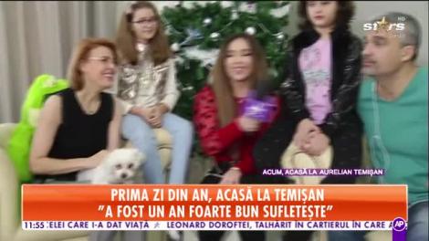 În prima zi din 2020, acasă la Aurelian Temişan! "A fost un a foarte bun sufleteşte"