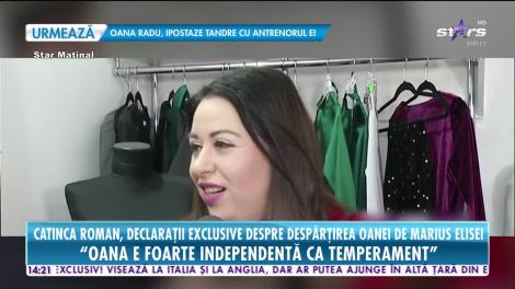 Star News. Catinca Roman, declarații exclusive despre despărțirea Oanei Roman de Marius Elisei