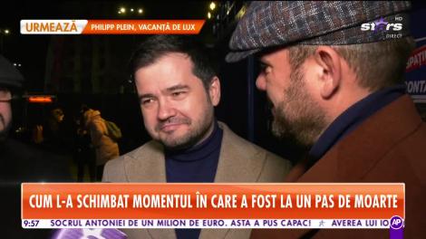 Laurențiu Duță, primul interviu după ce era să moară din cauza unei bucăți de furculițe din plastic, pe care a înghițit-o