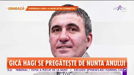 Gică Hagi se pregătește de nunta anului